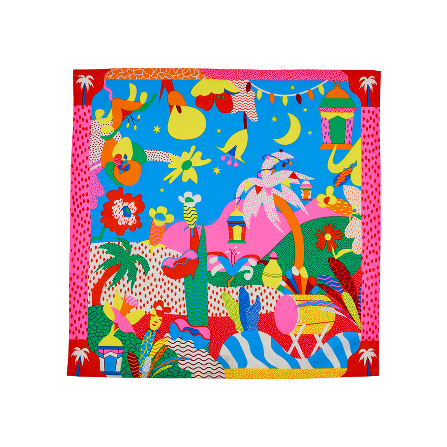 Blooming Good Deeds Knot Wrap - 70cm x 70cm