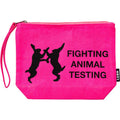 Fighting Animal Testing - Pink Pouch - Each